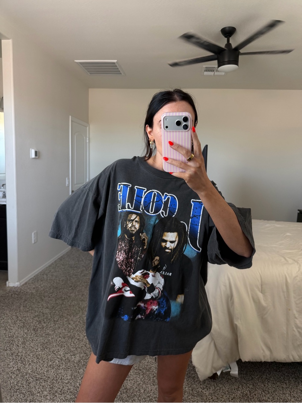 J Cole graphic tee